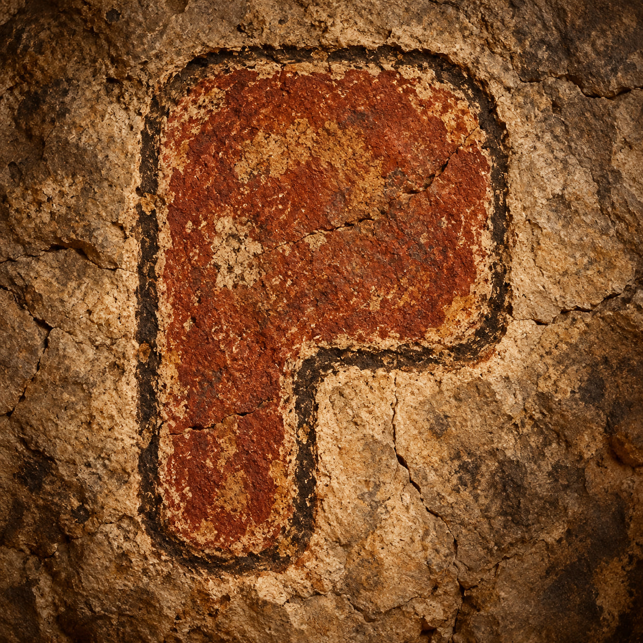 The original First Pons cave painting